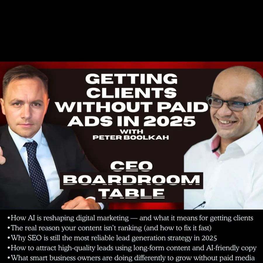 How Peter Boolkah Is Getting Clients Without Paid Ads in 2025 (Full Strategy Revealed)